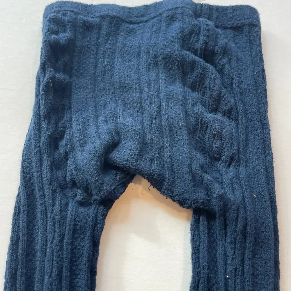 Mini Boden Footless Tights Navy